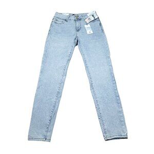 Curve Appeal Curve Creator High Rise Skinny Jeans Light Wash Blue Size 2 26